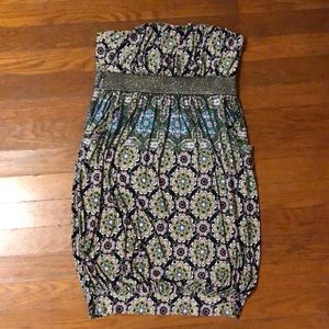 Baby phat strapless dress